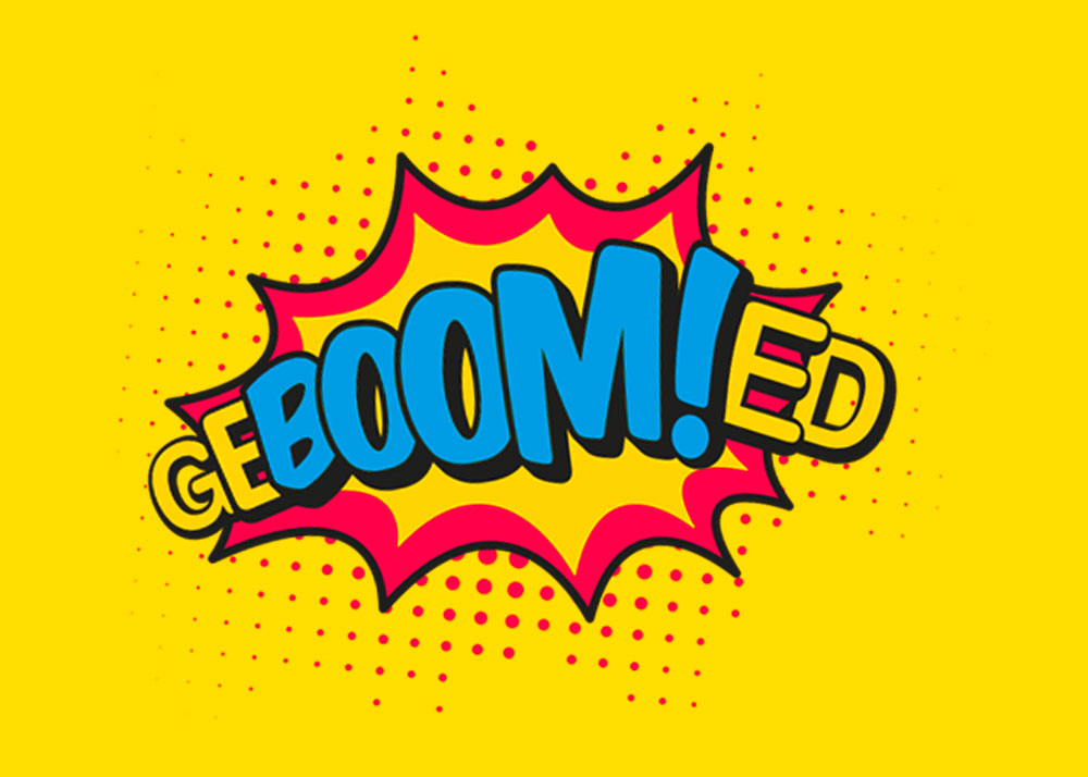 Geboomed! Logo