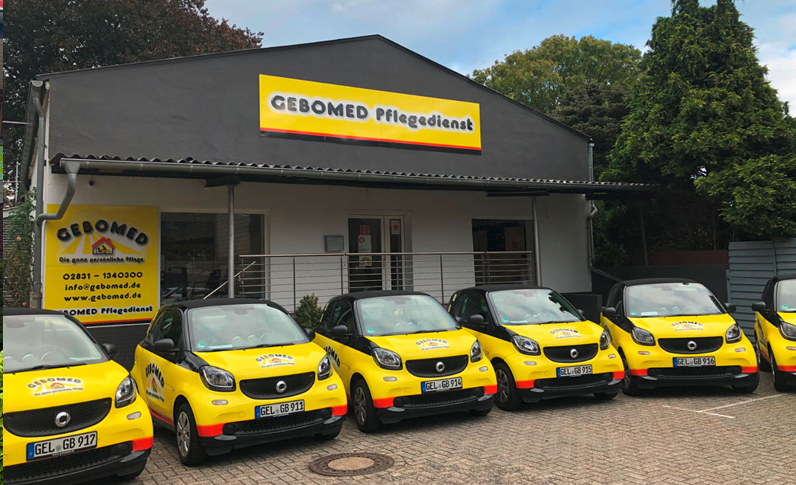Gebomed ambulante Pflege Standort Geldern