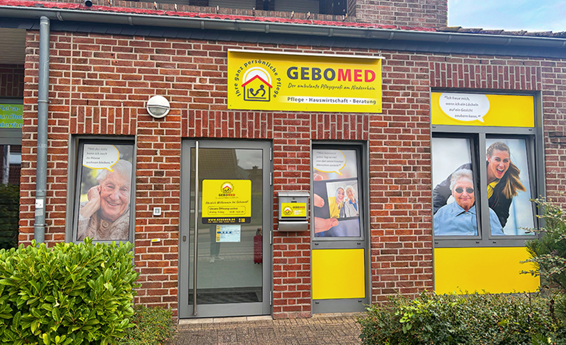 Gebomed ambulanter Pflegedienst Standort Uedem