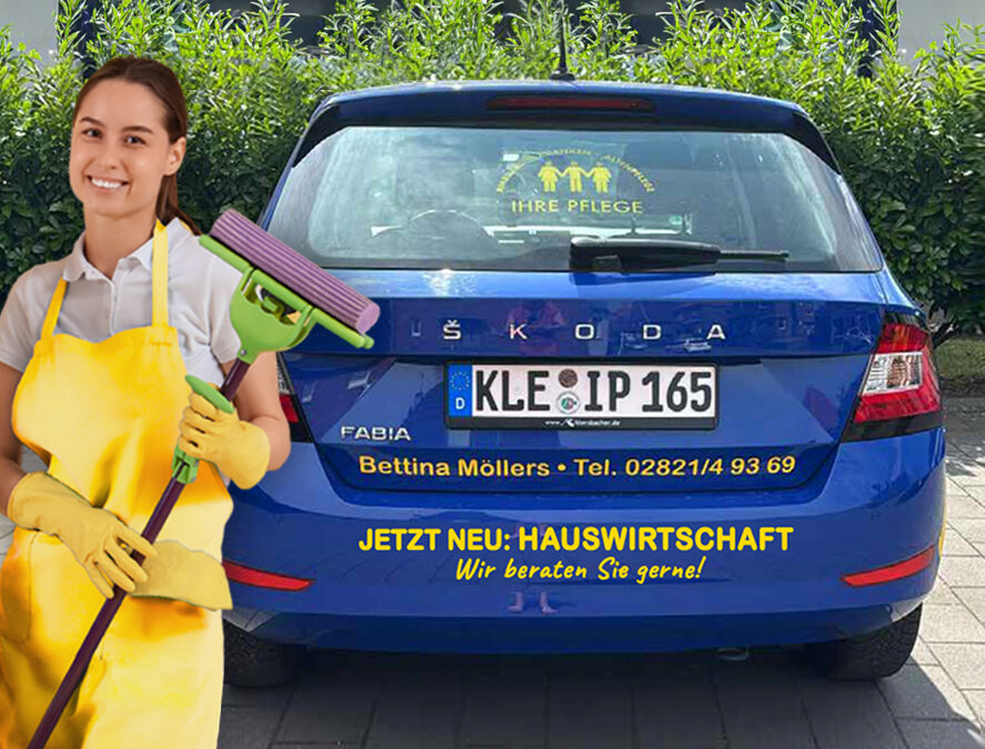Hauswirtschaftsservice – ab jetzt auch in Kleve